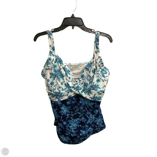 Tank Top By Lands End In Floral Print, Size: 16