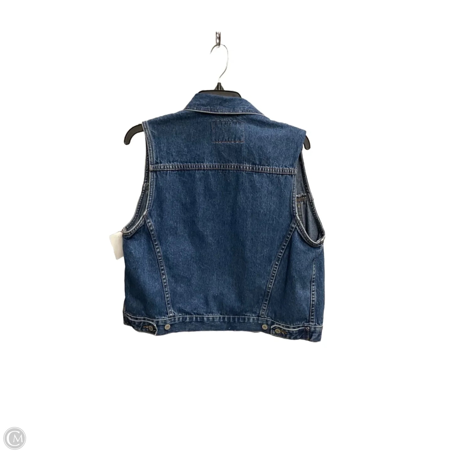 Vest Other By Levis In Blue Denim, Size: L