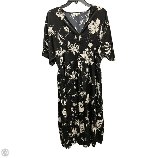 Dress Casual Maxi By Baevely In Floral Print, Size: L