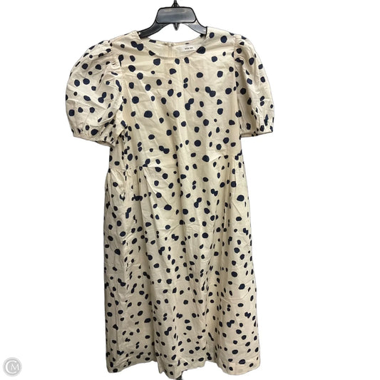 Dress Casual Maxi By Mod Ref In Polkadot Pattern, Size: L