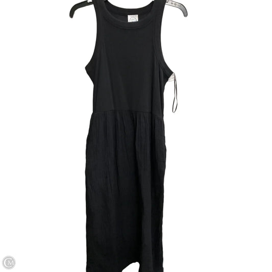 Dress Casual Maxi By Loft In Black, Size: L