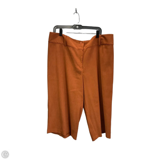 Shorts By Courtenay In Orange, Size: 20
