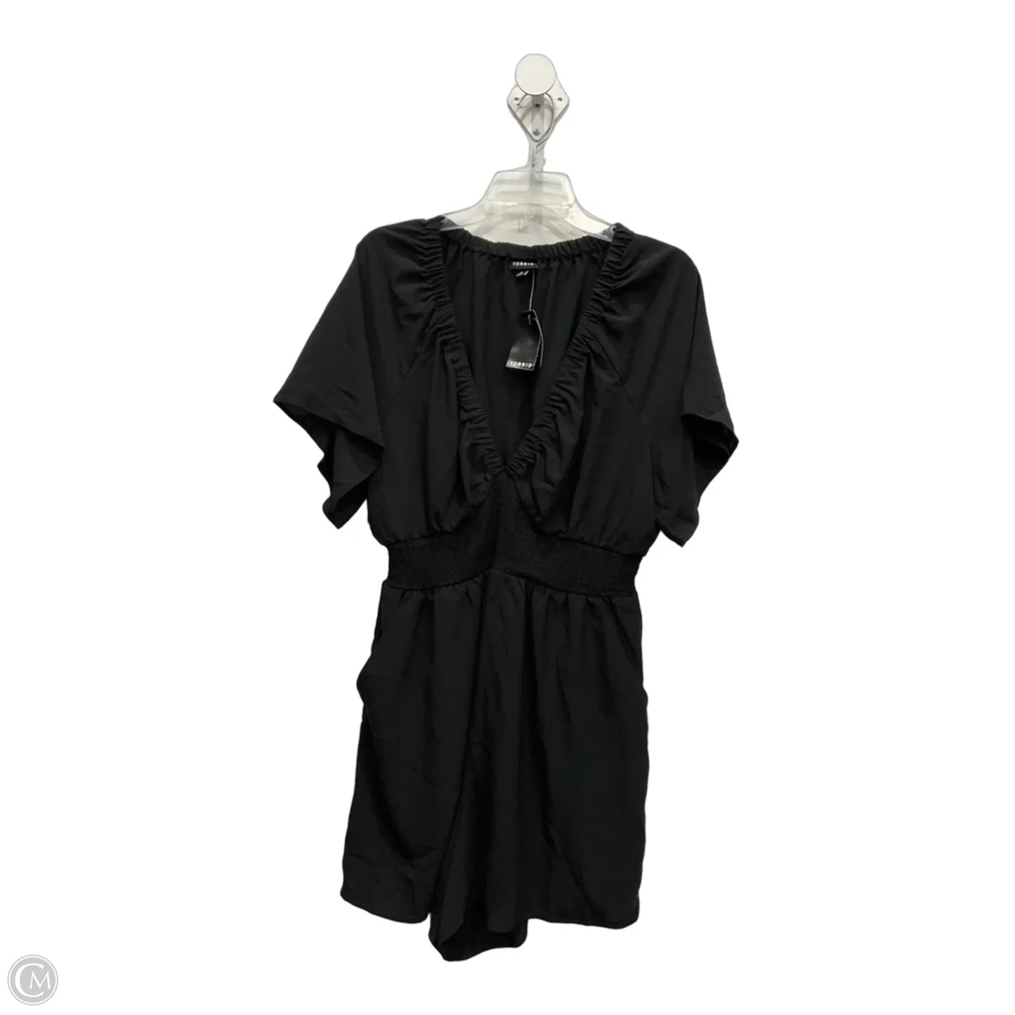 Romper By Torrid In Black, Size: L