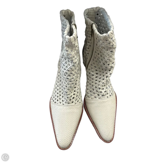 Boots Ankle Heels By Free People In White, Size: 9