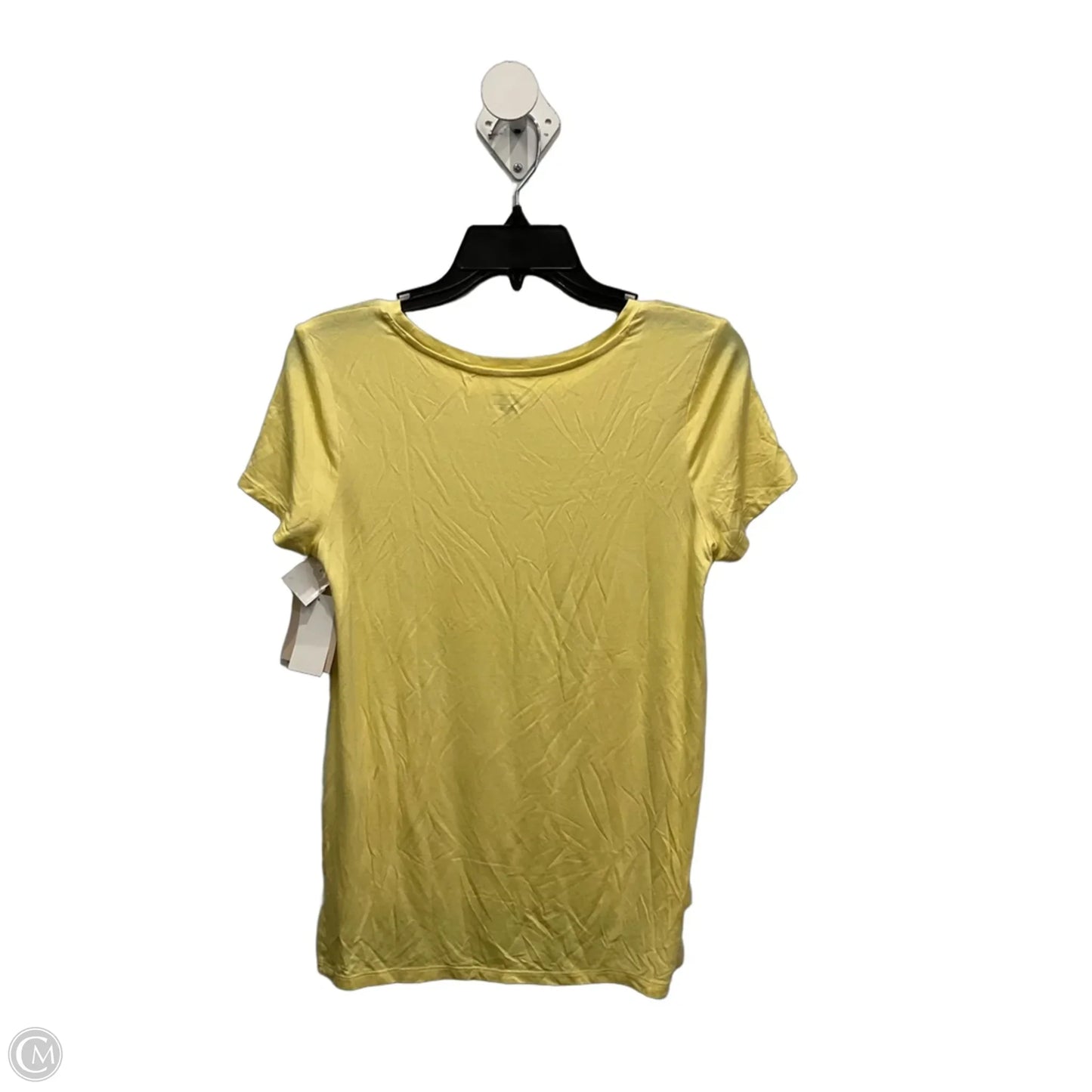Top Short Sleeve By 14th And Union In Yellow, Size: Xs