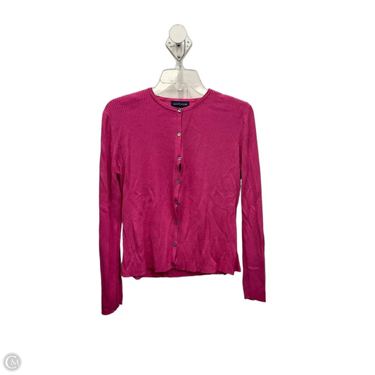 Cardigan By Ann Taylor In Pink, Size: M