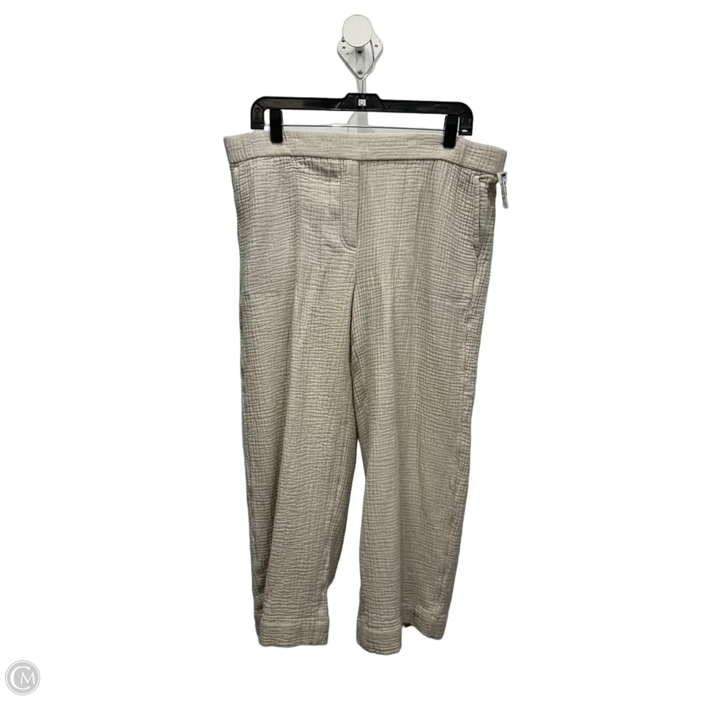 Pants Wide Leg By J. Jill In Cream, Size: 8