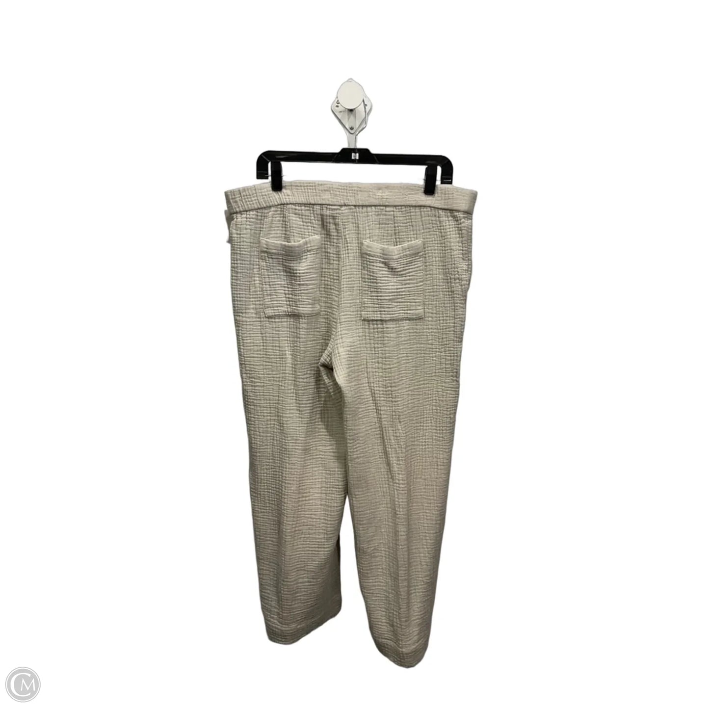 Pants Wide Leg By J. Jill In Cream, Size: 8