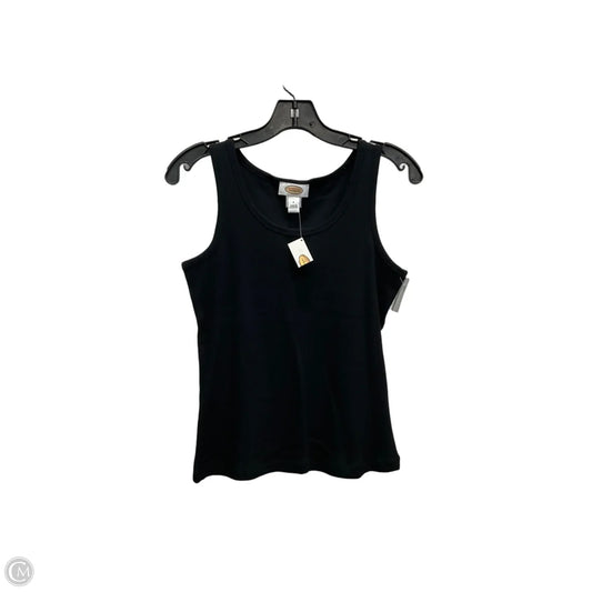Top Sleeveless Basic By Talbots In Black, Size: S