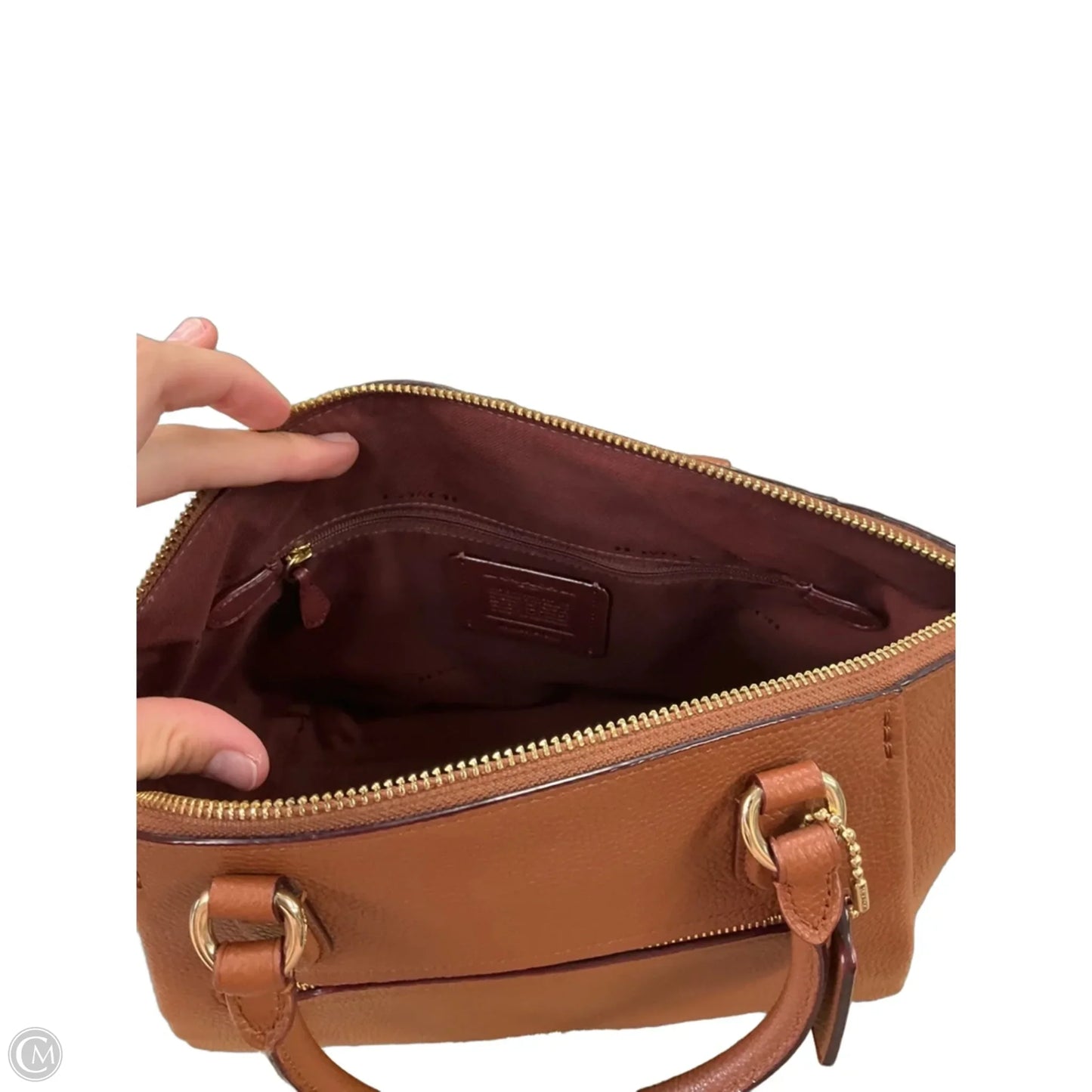 Crossbody Designer By Coach, Size: Medium