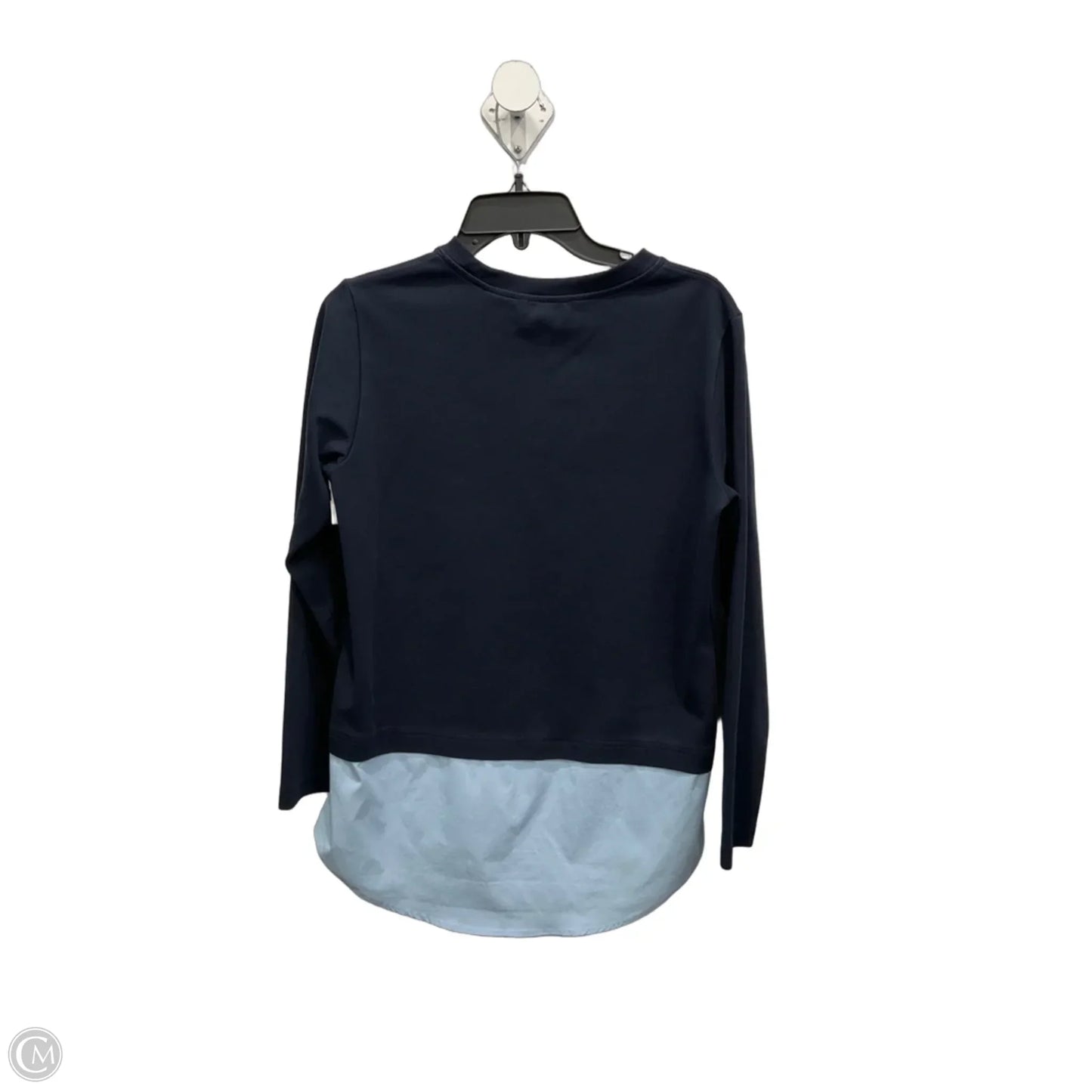 Athletic Top Long Sleeve Crewneck By Athleta In Navy, Size: S