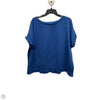 Top Short Sleeve Basic By J. Jill In Blue, Size: Xl