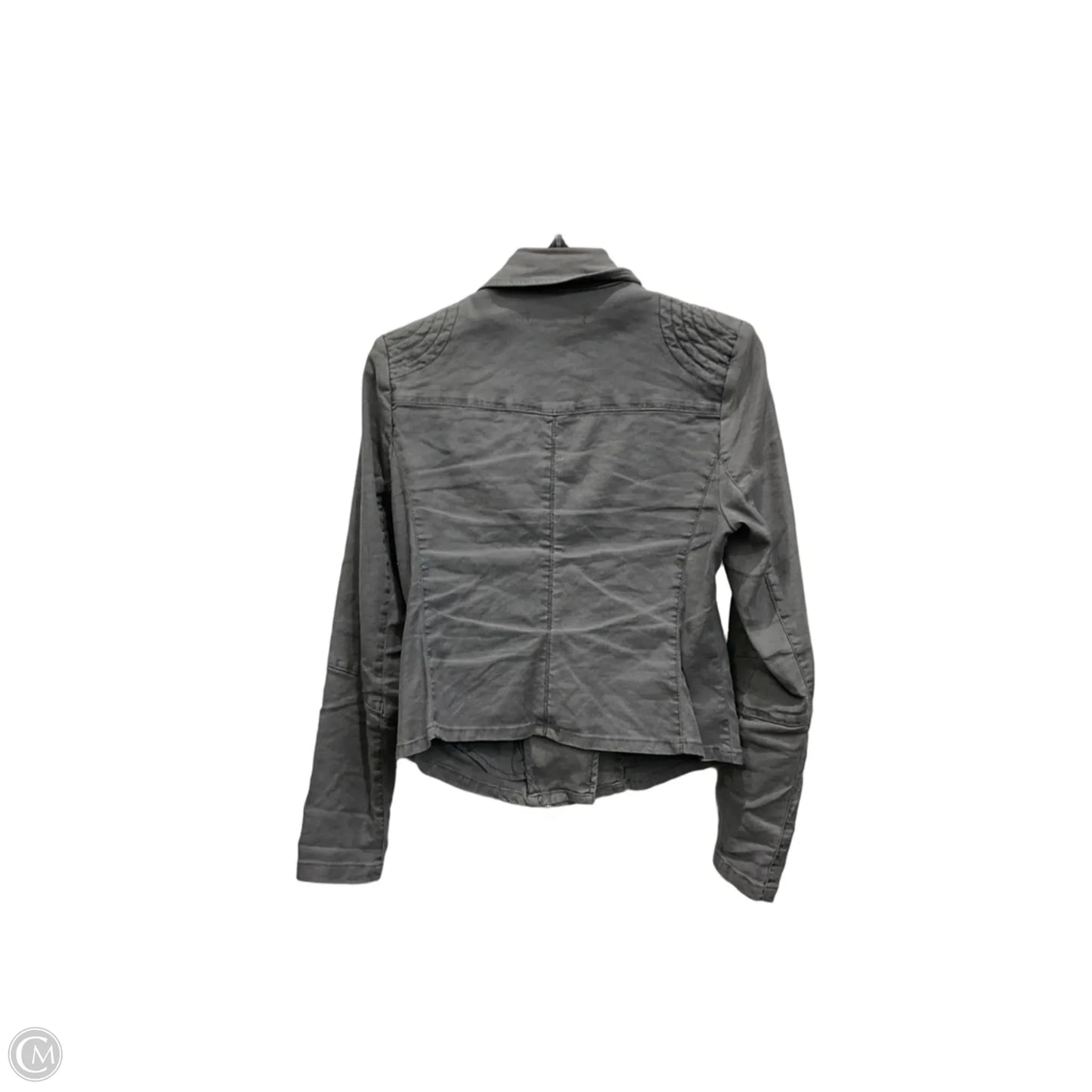 Jacket Moto By Level 99 In Grey, Size: S