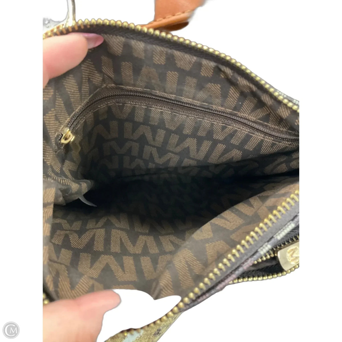 Crossbody Designer By Michael Kors, Size: Medium