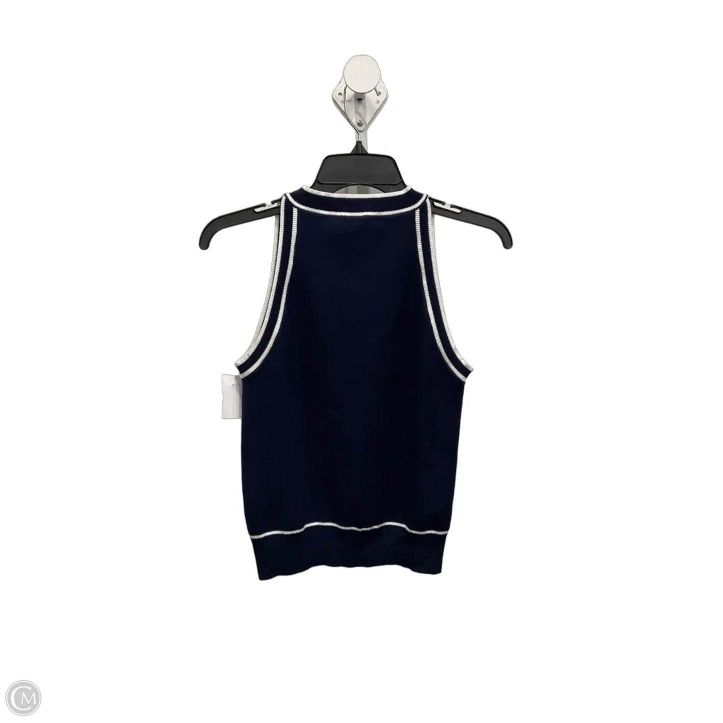Top Sleeveless Basic By Miholl In Navy, Size: M