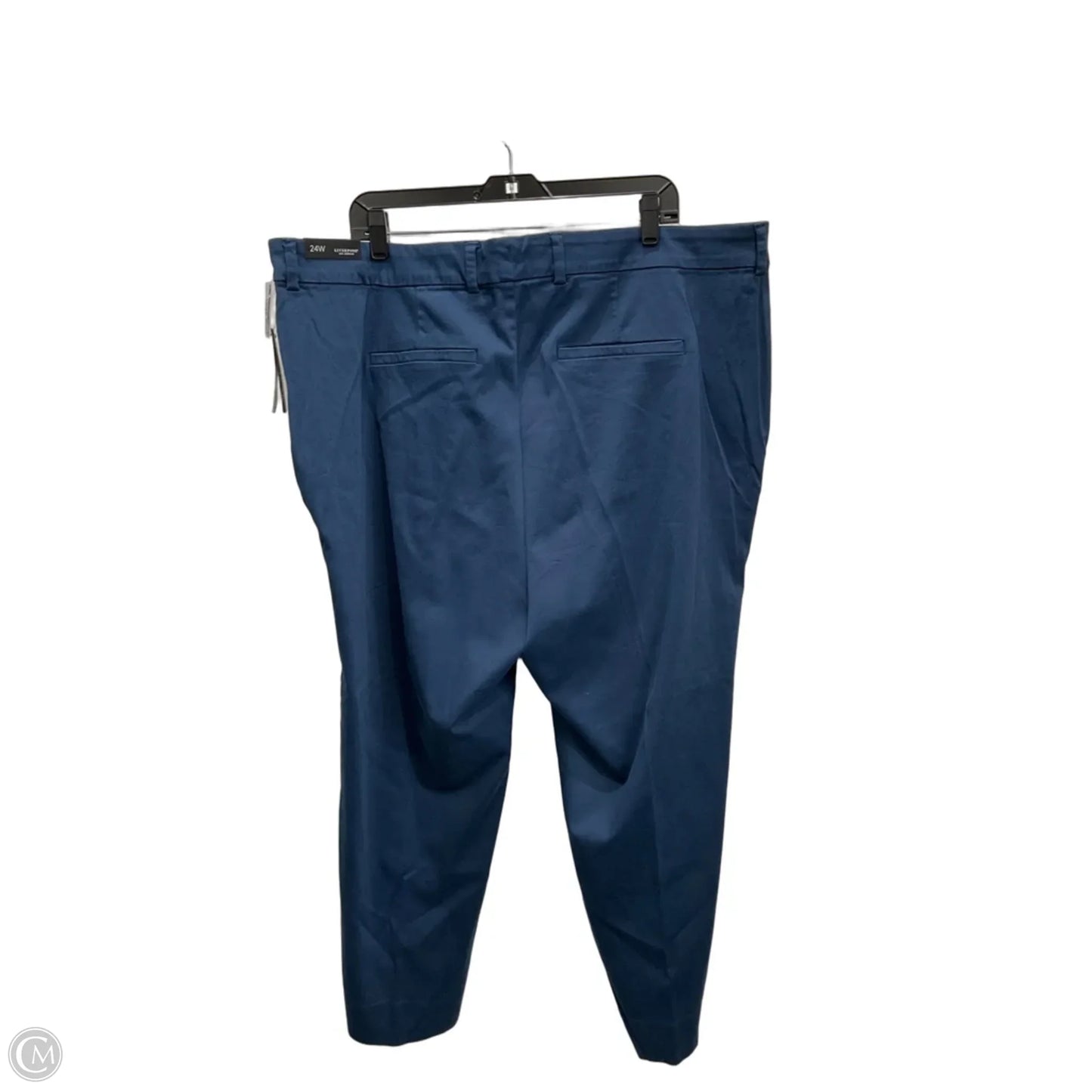 Pants Dress By Liverpool In Blue, Size: 24