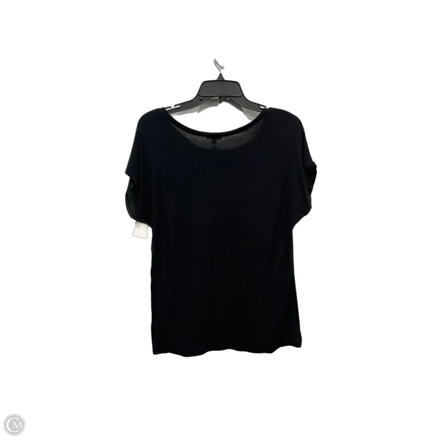 Top Short Sleeve By Express In Black, Size: S
