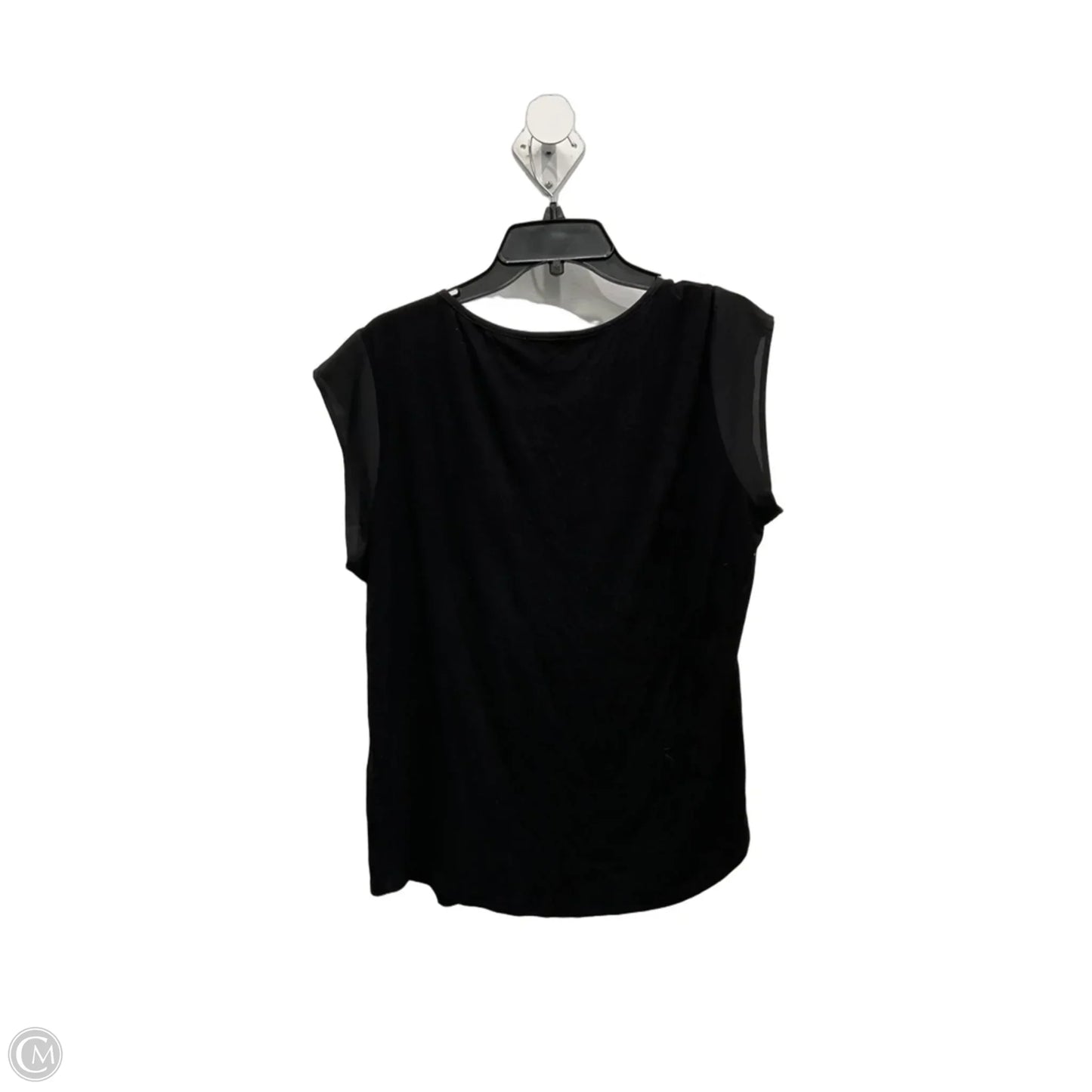 Top Sleeveless By Calvin Klein In Black, Size: L