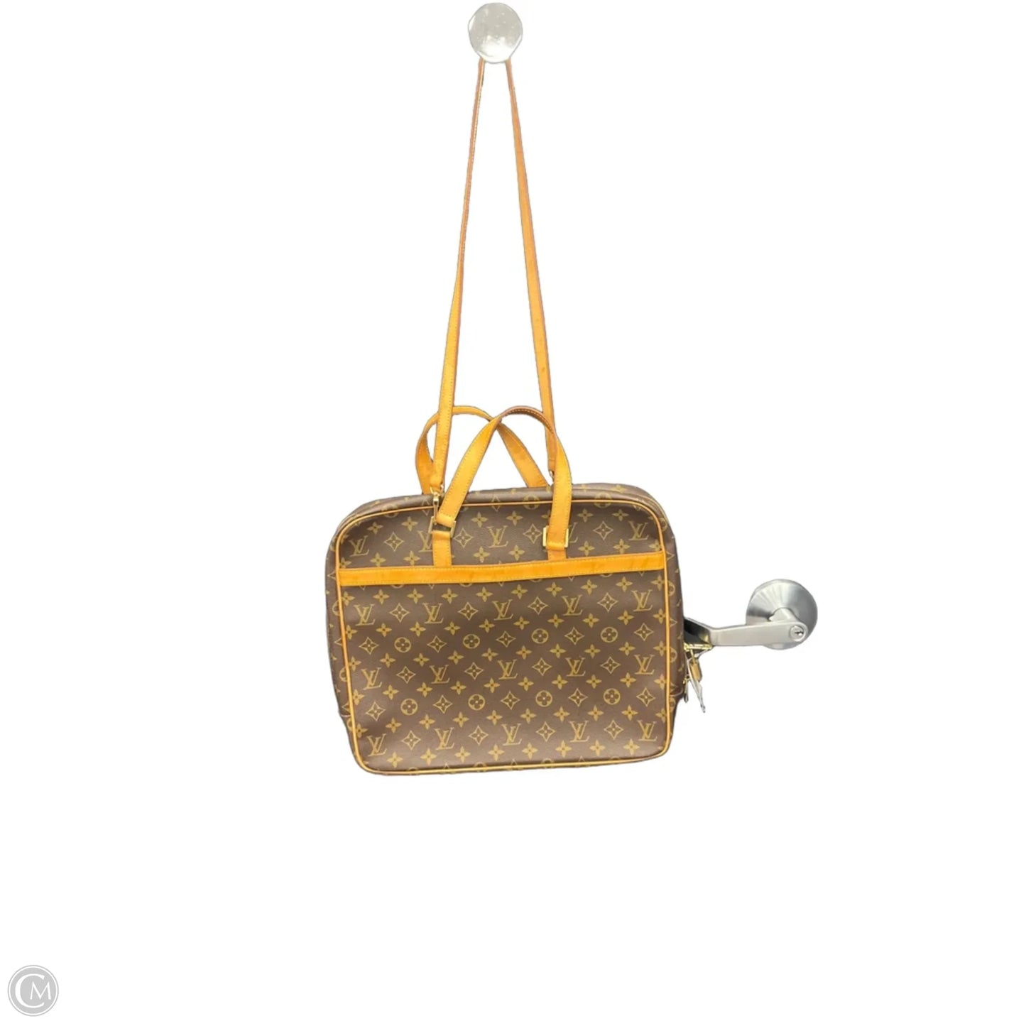 Laptop Bag Luxury Designer By Louis Vuitton, Size: Large