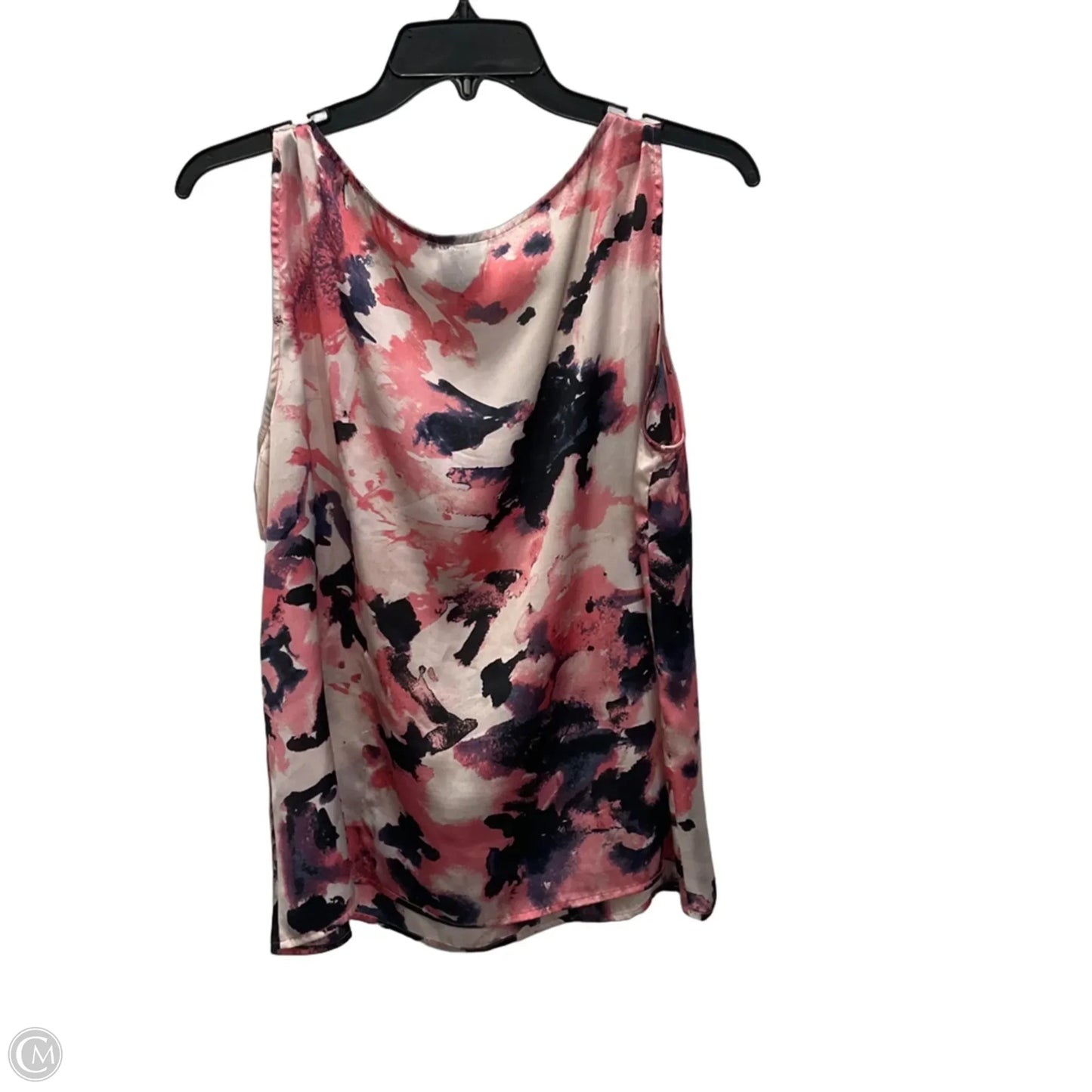 Top Sleeveless By Anne Klein In Pink & Purple, Size: L