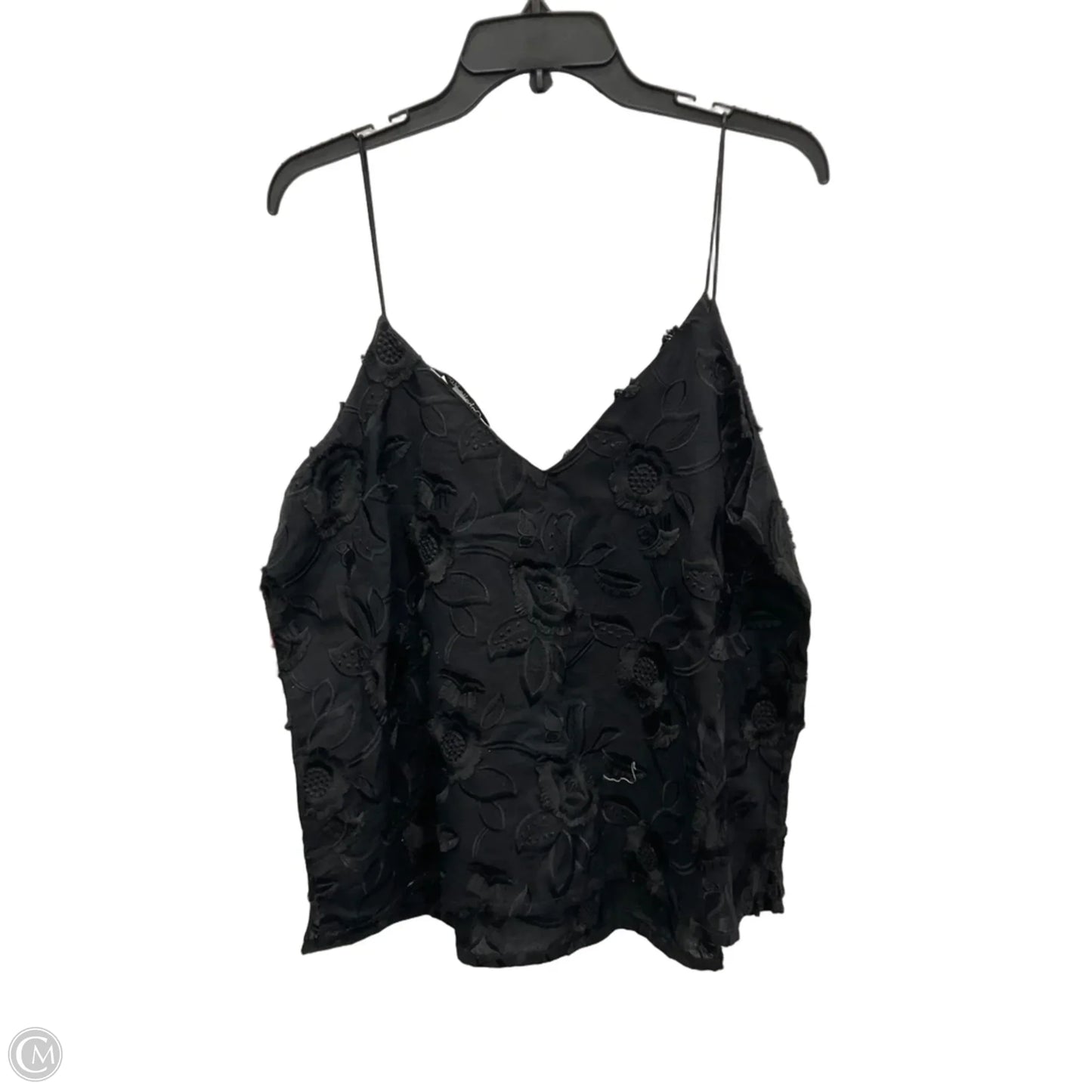 Top Sleeveless By Ophelia Roe In Black, Size: Xl