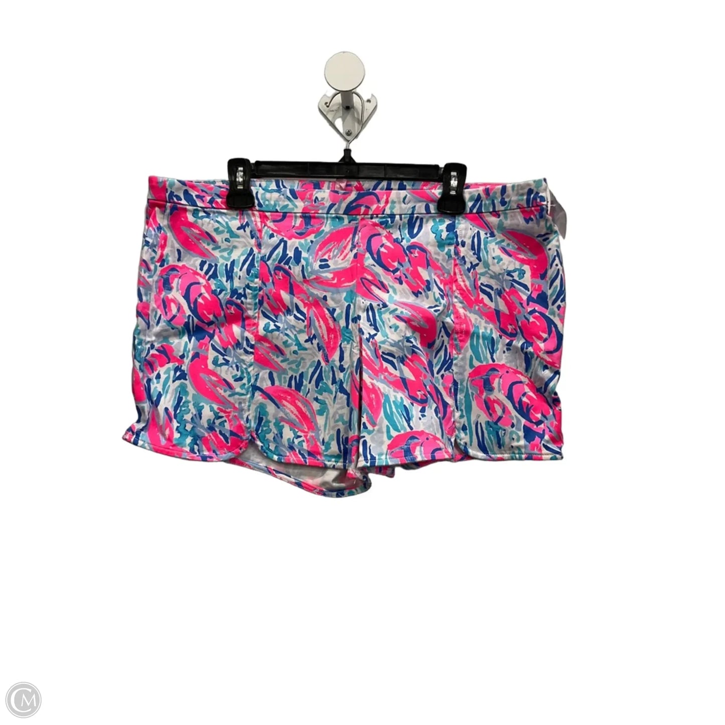 Shorts Designer By Lilly Pulitzer In Blue & Pink, Size: 16
