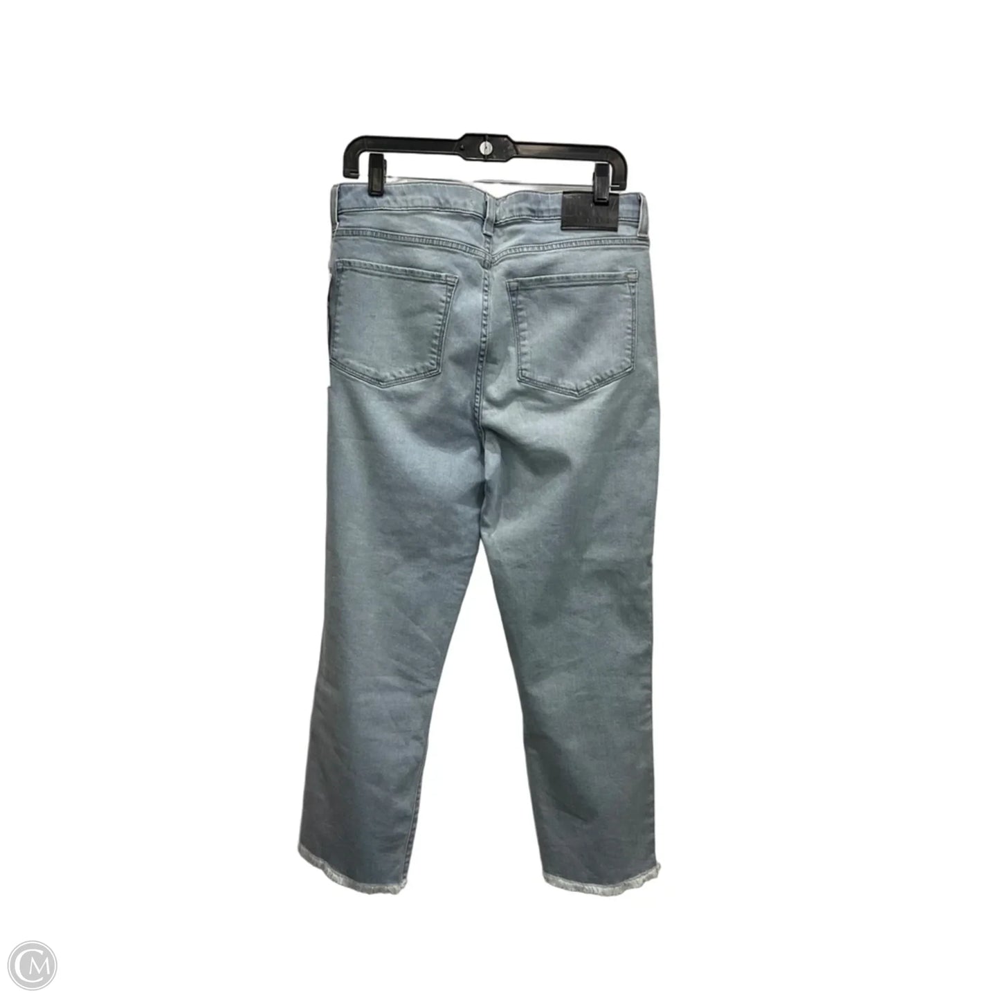 Jeans Straight By Dkny In Blue Denim, Size: 12