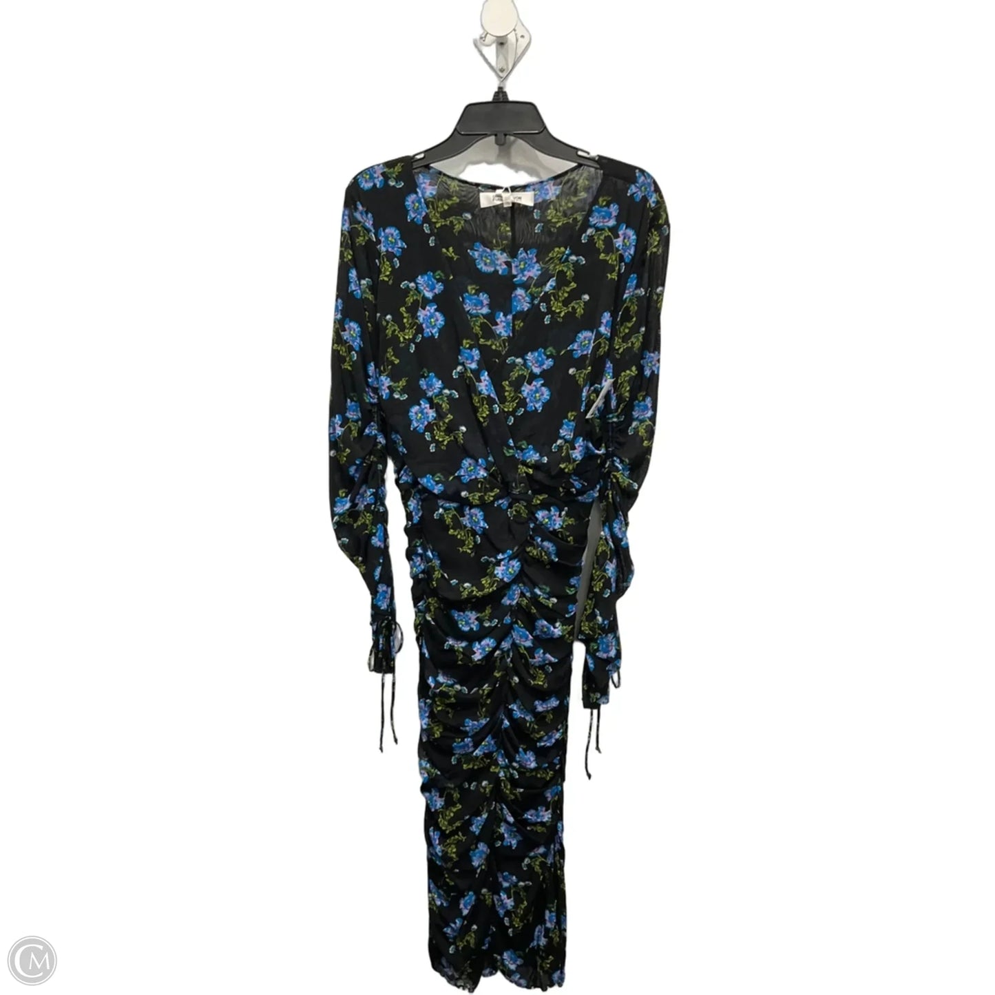 Dress Designer By Diane Von Furstenberg In Floral Print, Size: Xl