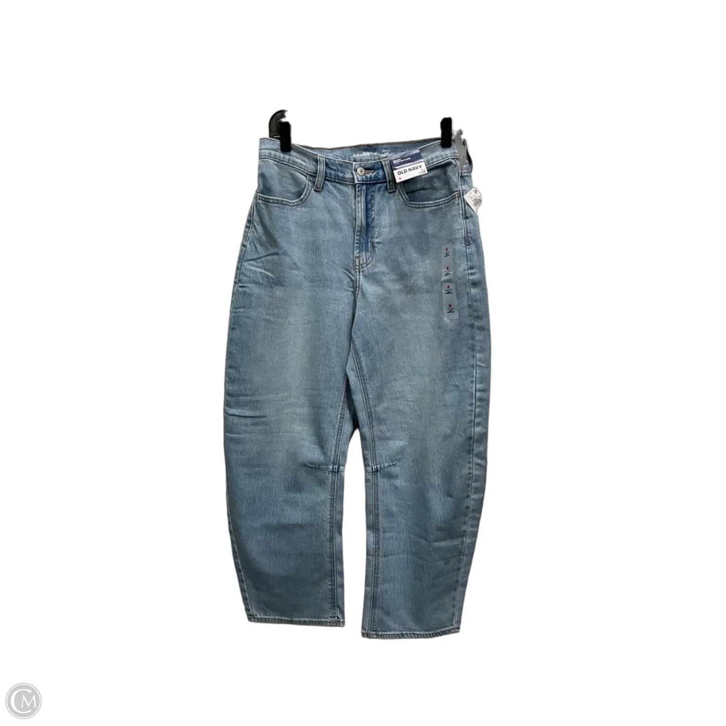 Jeans Straight By Old Navy In Blue Denim, Size: 8