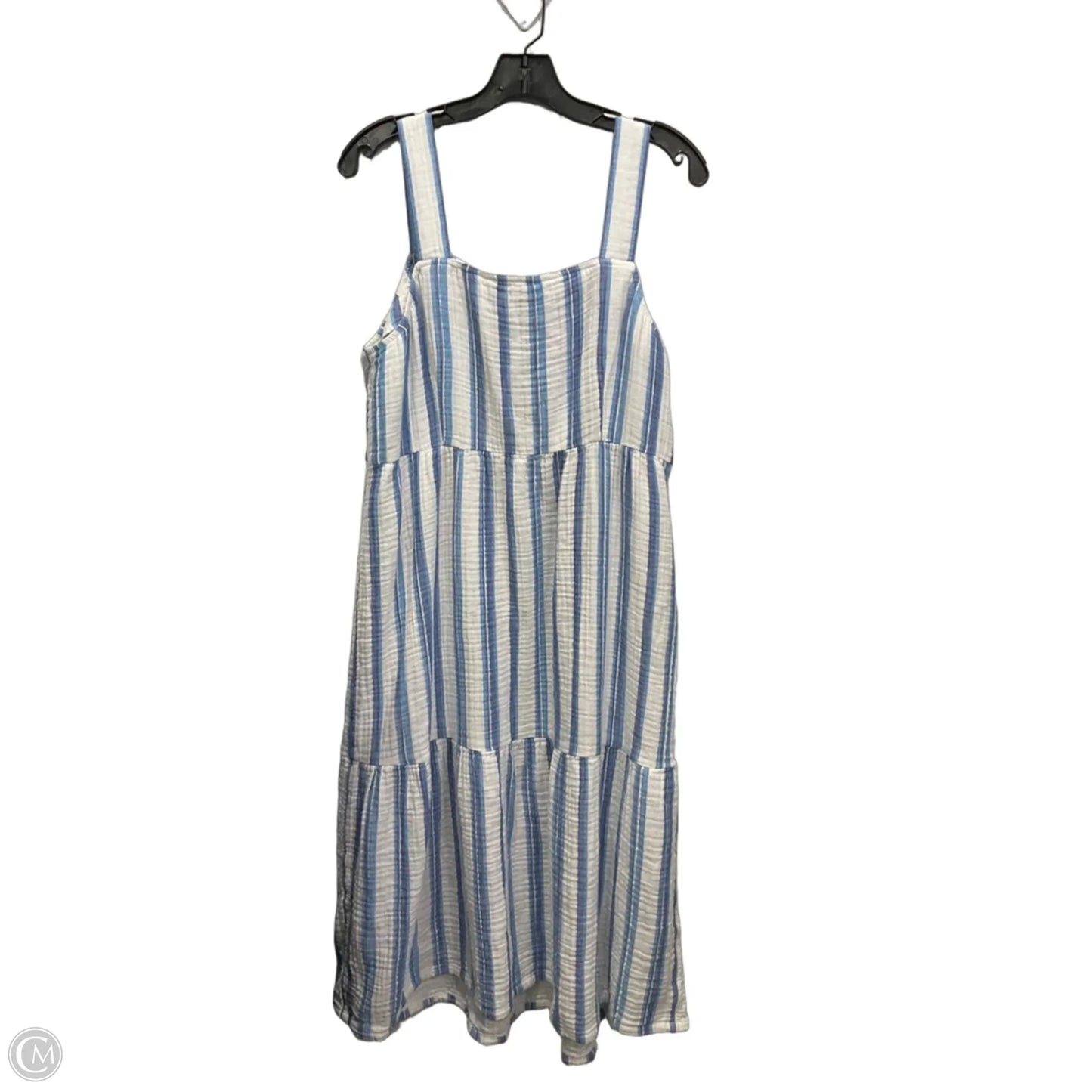 Dress Casual Maxi By J. Jill In Striped Pattern, Size: Lp