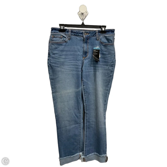 Jeans Straight By Ana In Blue Denim, Size: 12