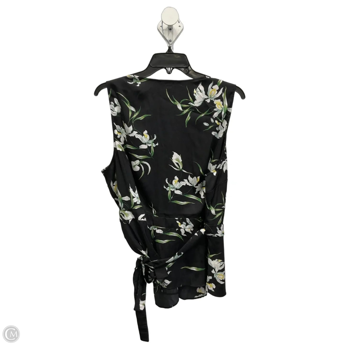 Top Sleeveless By Banana Republic In Floral Print, Size: Xl