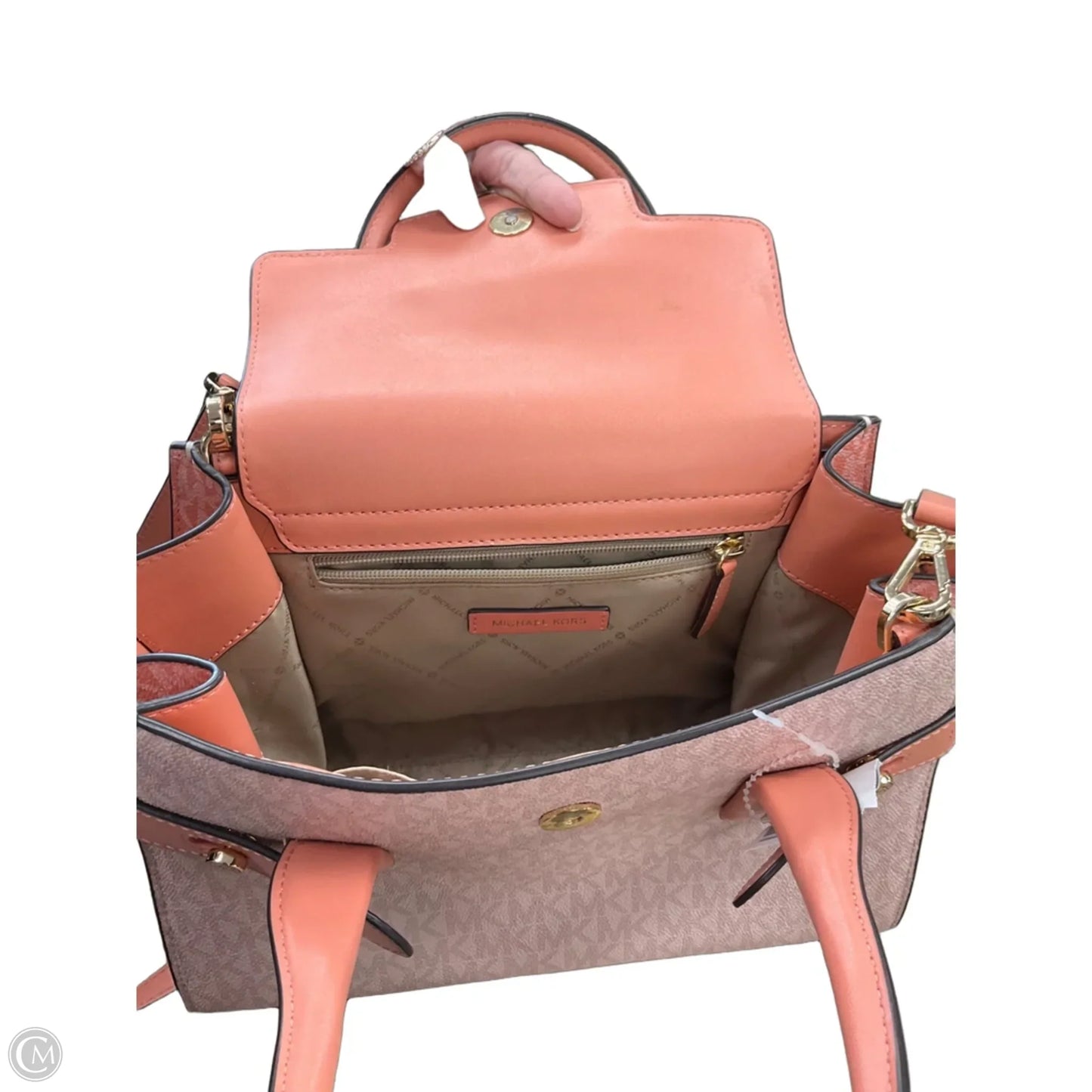 Crossbody Designer By Michael Kors, Size: Medium
