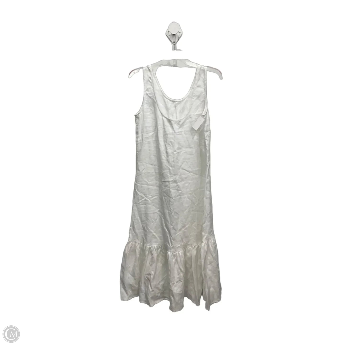 Dress Casual Maxi By Polo Ralph Lauren In White, Size: S