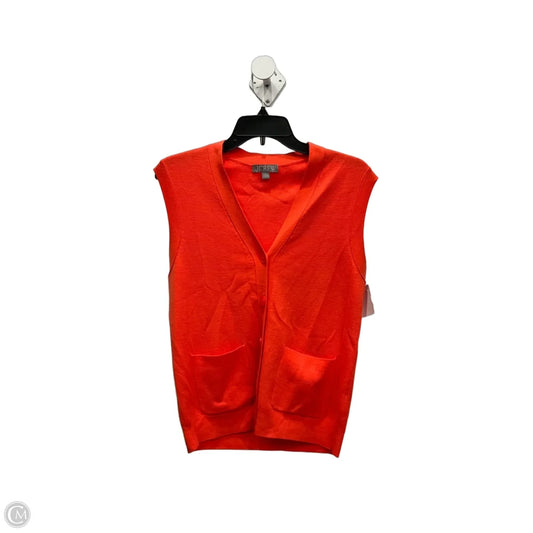Blouse Sleeveless By J. Crew In Orange, Size: Xxs