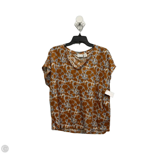 Top Sleeveless By Rachel Zoe In Floral Print, Size: M