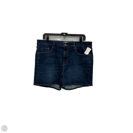 Shorts By Loft In Blue Denim, Size: 14