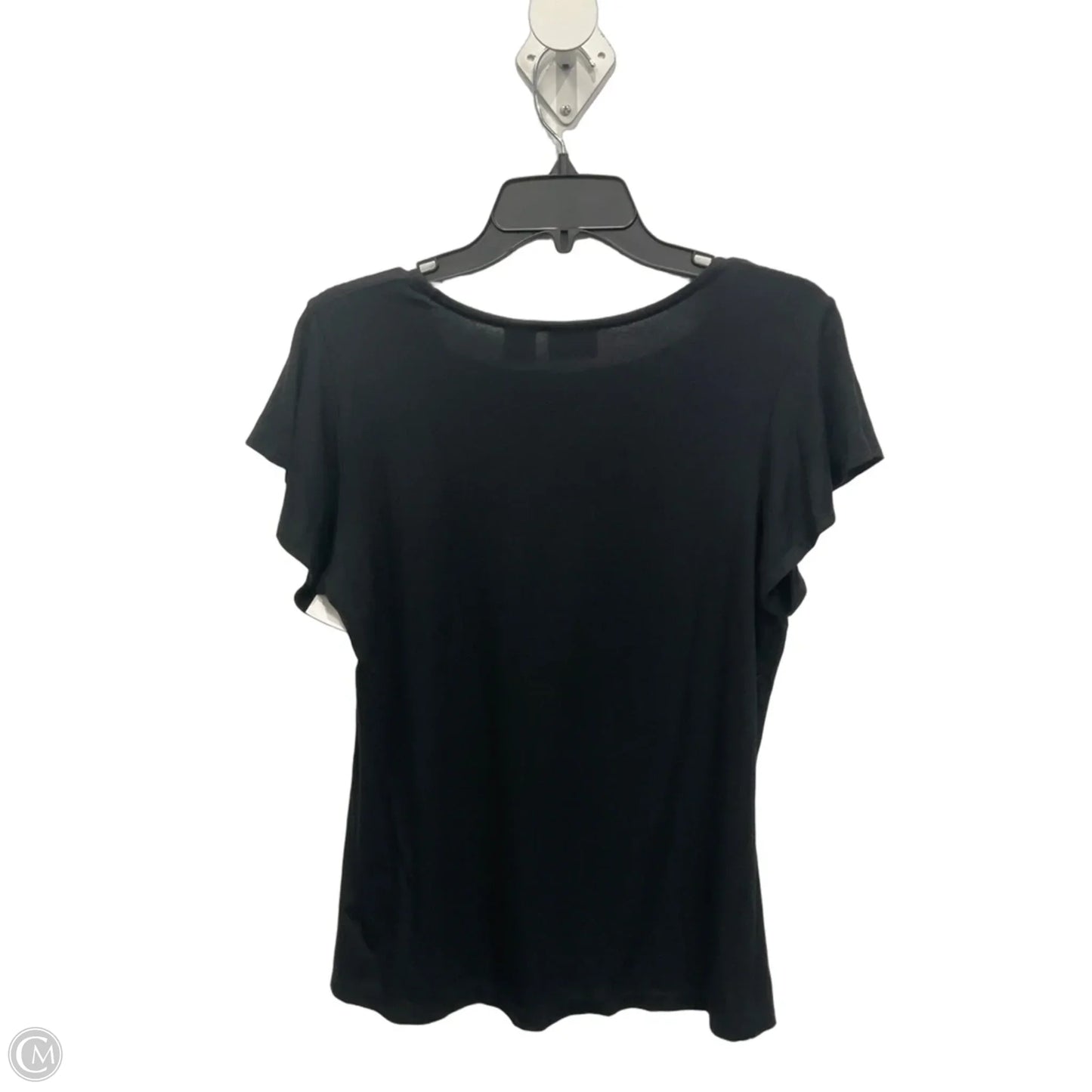 Top Short Sleeve Basic By Rachel Zoe In Black, Size: M