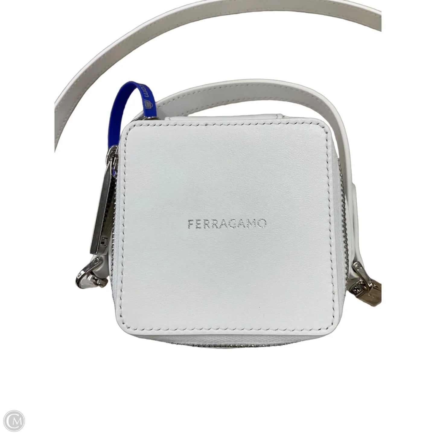 Crossbody Luxury Designer By Ferragamo, Size: Small