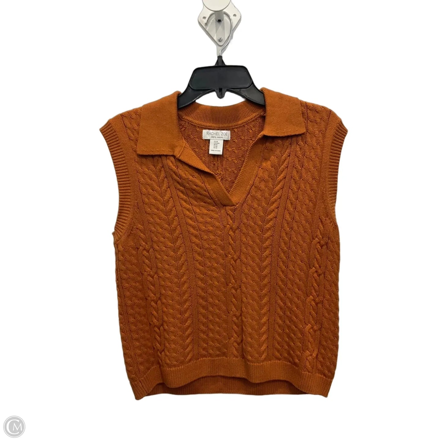 Top Sleeveless By Rachel Zoe In Orange, Size: M