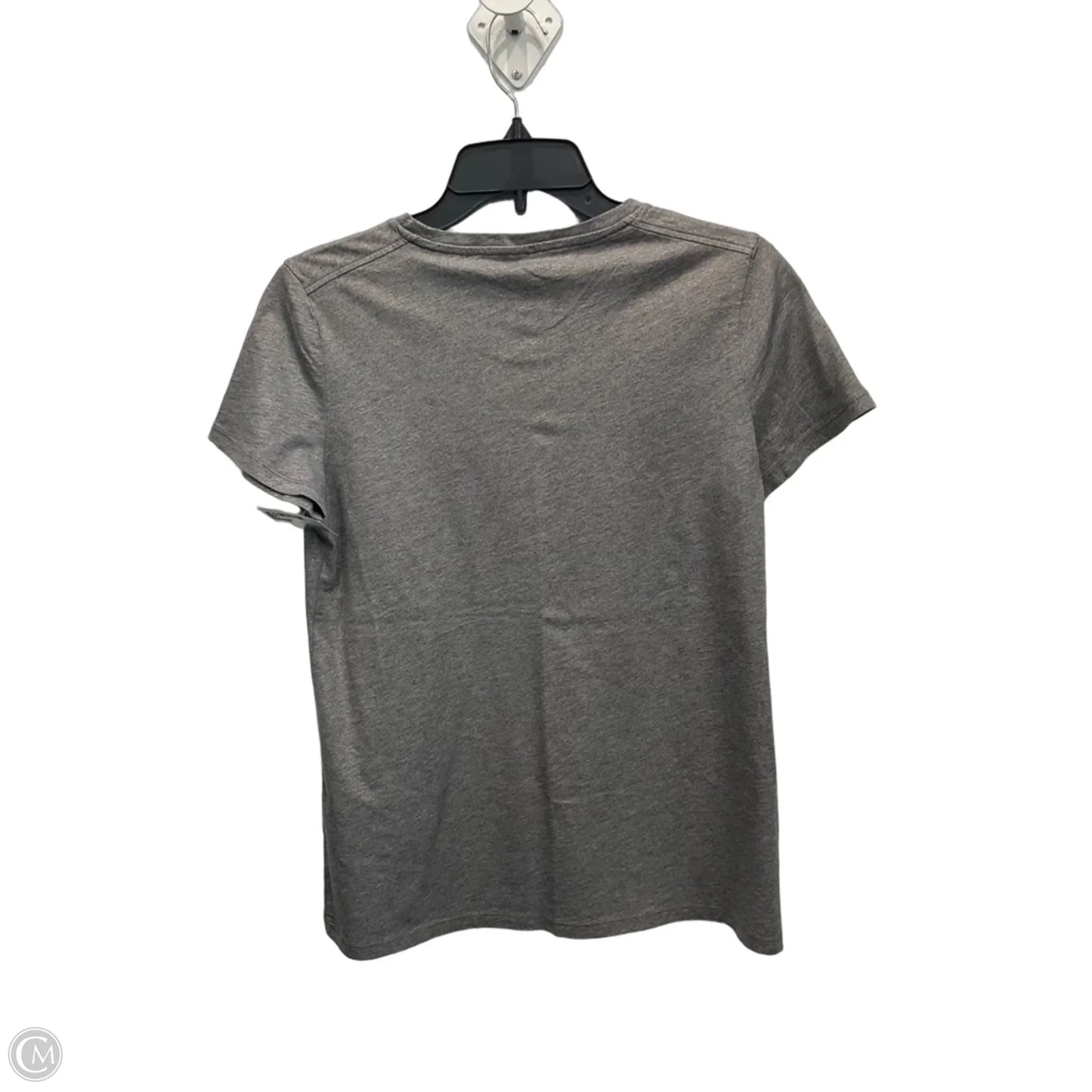 Top Short Sleeve By Banana Republic In Grey, Size: S
