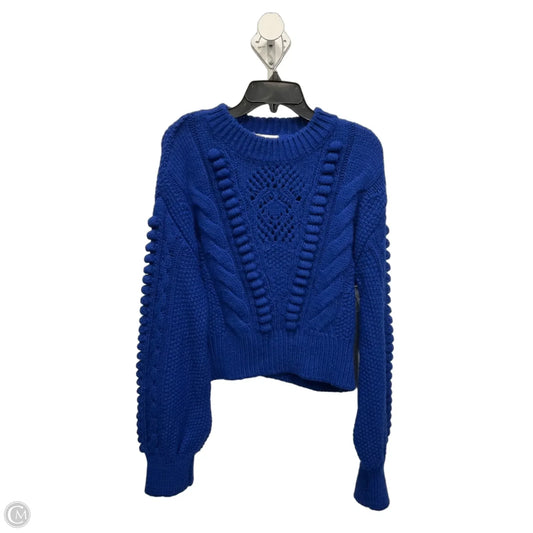 Sweater By Anthropologie In Blue, Size: M