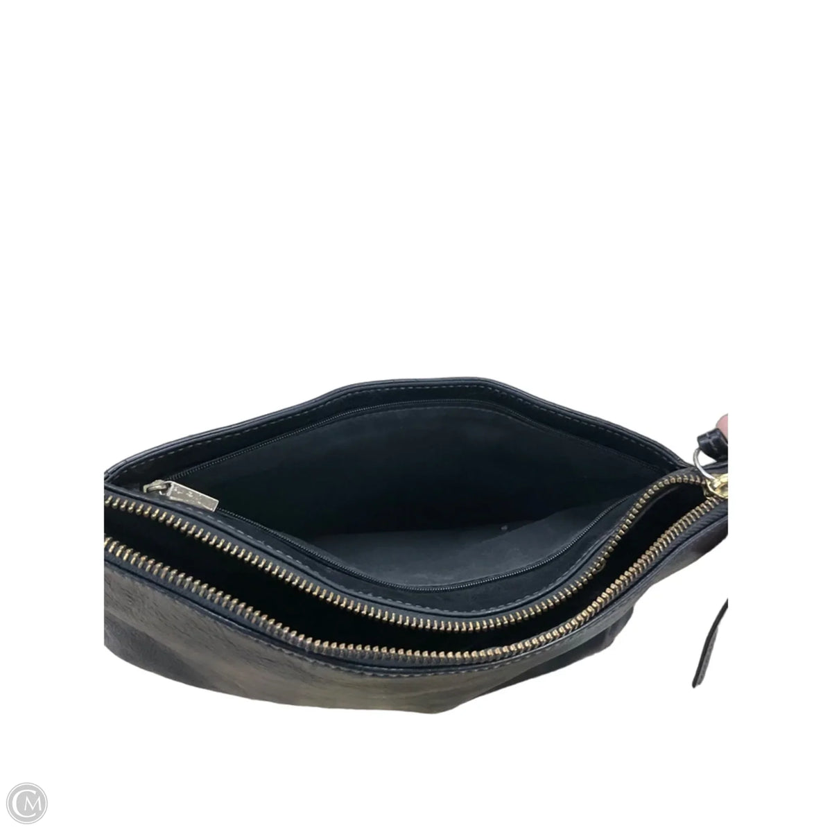 Crossbody Leather By Fossil, Size: Medium