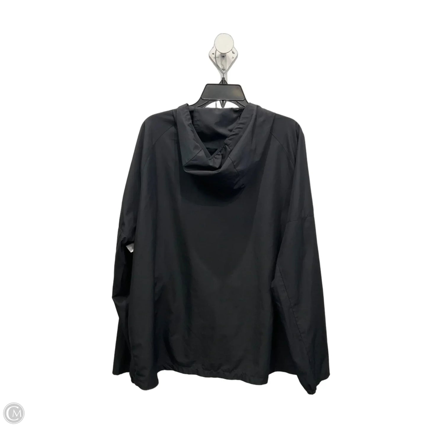 Athletic Jacket By Nike In Black, Size: Xl