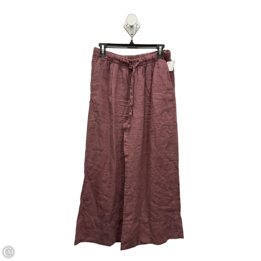 Pants Linen By Caslon In Red, Size: 8p