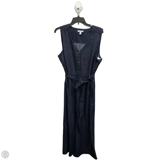 Jumpsuit By Nine West In Blue, Size: Xl