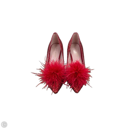 Shoes Designer By Kate Spade In Red, Size: 8