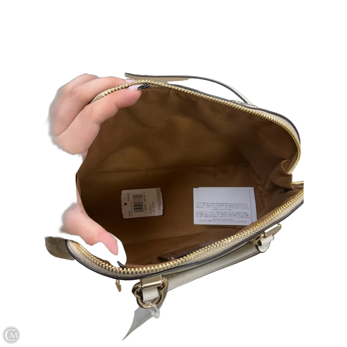 Crossbody Designer By Coach, Size: Medium