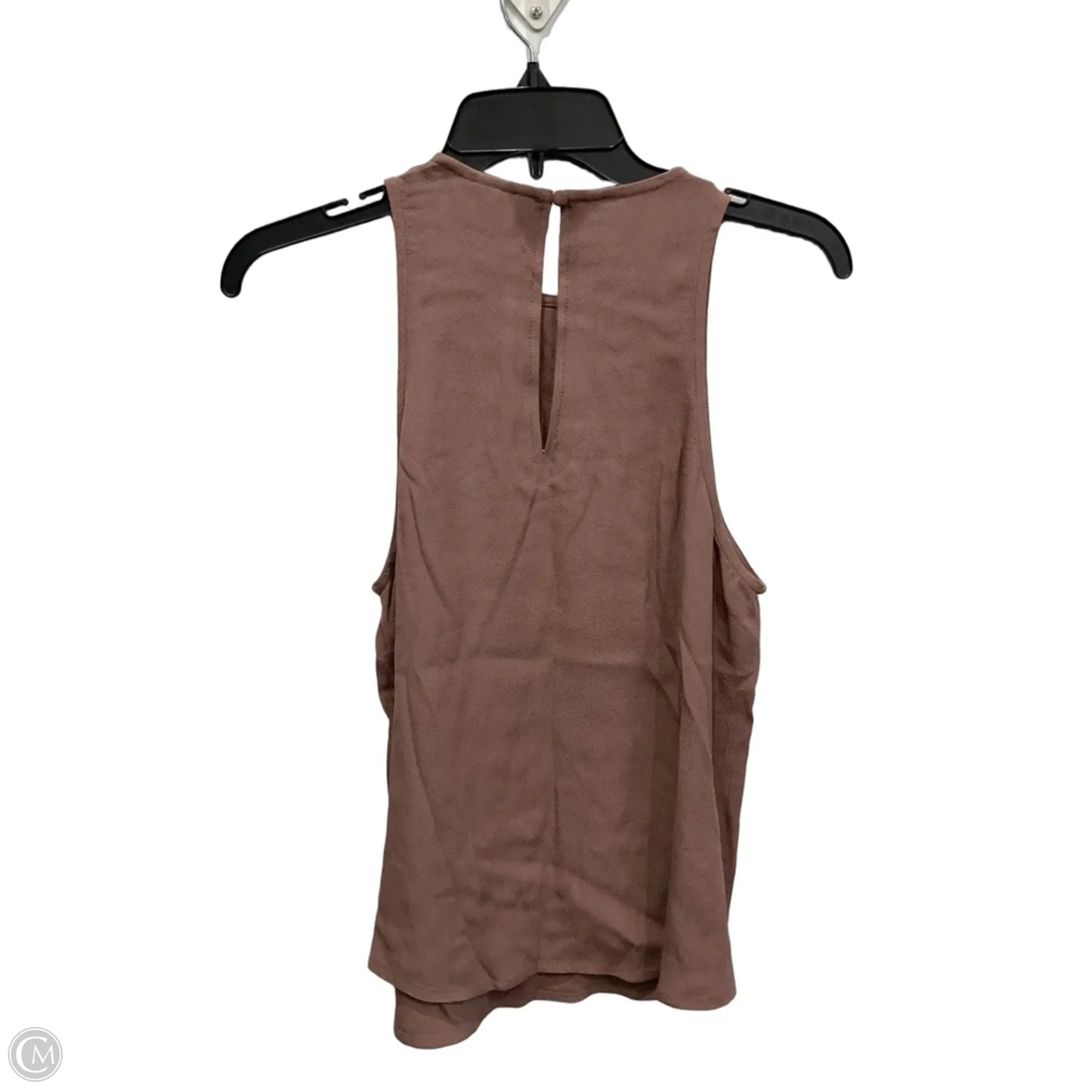 Top Sleeveless By A New Day In Brown, Size: S