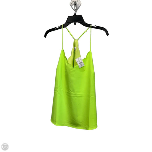 Top Sleeveless By J. Crew In Green, Size: M